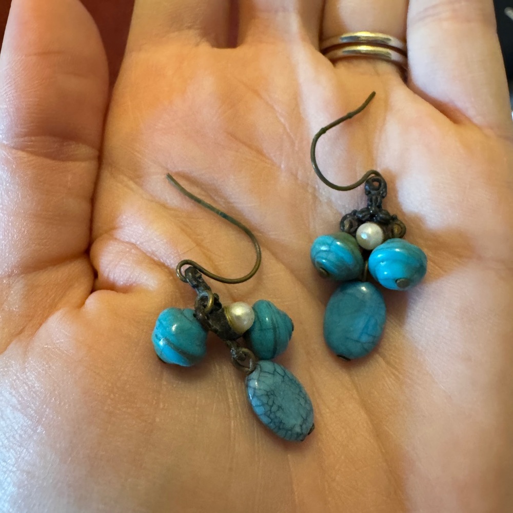 Turquoise Dangle Earrings